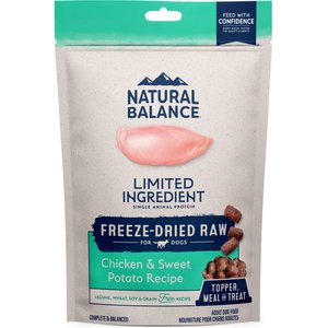 Natural Balance Limited Ingredient Freeze-Dried Chicken & Sweet Potato Recipe Dog Dry Food