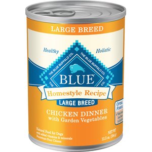 Blue Buffalo Homestyle Recipe Large Breed Chicken Dinner with Garden Vegetables Canned Dog Food