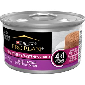 Purina Pro Plan Vital Systems 4-in-1 Turkey Pate Wet Cat Food