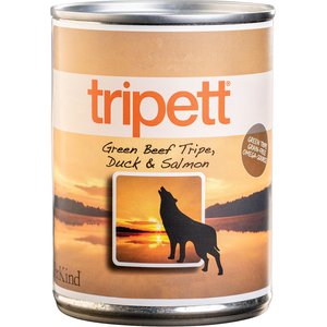 PetKind Tripett Green Beef Tripe, Duck & Salmon Grain-Free Canned Dog Food