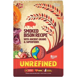 Earthborn Holistic Unrefined Smoked Bison with Ancient Grains & Superfoods Dog Dry Food