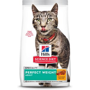 Hill's Science Diet Adult Perfect Weight Chicken Recipe Dry Cat Food