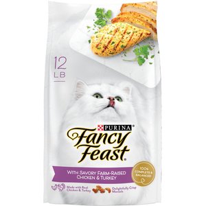 Purina Fancy Feast with Savory Chicken & Turkey Dry Cat Food