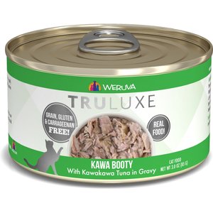 Weruva Truluxe Kawa Booty with Kawakawa Tuna in Gravy Grain-Free Canned Cat Food