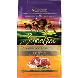 Zignature Kangaroo Limited Ingredient Formula Dry Dog Food