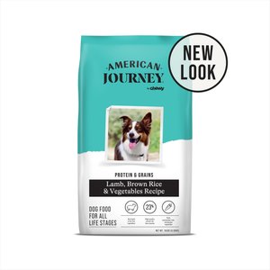 American Journey Protein & Grains Lamb, Brown Rice & Vegetables Recipe Dry Dog Food