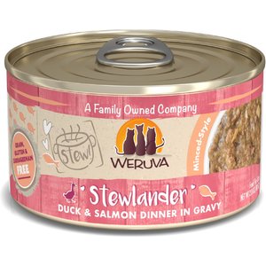 Weruva Classic Cat Stewlander Duck & Salmon in Gravy Stew Canned Cat Food