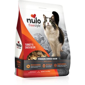 Nulo FreeStyle Turkey & Duck Recipe Freeze-Dried Raw Cat Food