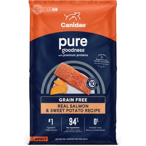CANIDAE Pure Goodness Real Salmon & Sweet Potato Recipe Adult Dry Dog Food