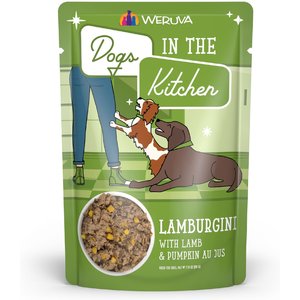 Weruva Dogs in the Kitchen Lamburgini with Lamb & Pumpkin Au Jus Grain-Free Dog Food Pouches