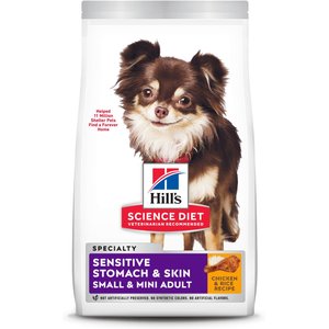 Hill's Science Diet Adult Sensitive Stomach & Sensitive Skin Small & Mini Chicken Recipe Dry Dog Food
