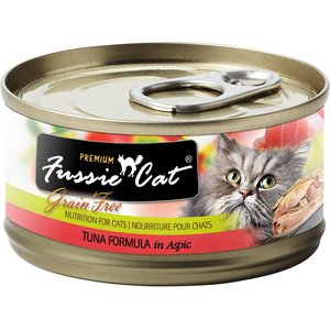 Fussie Cat Premium Tuna Formula in Aspic Grain-Free Canned Cat Food