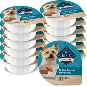 Blue Buffalo Divine Delights Grilled Chicken Flavor Pate Dog Food Trays