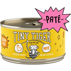 Tiny Tiger Pate Chicken Recipe Grain-Free Canned Cat Food