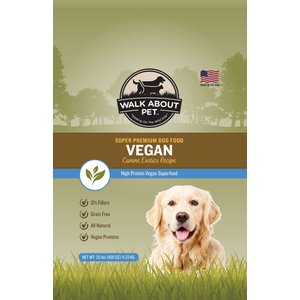 Walk About Canine Exotics Vegan Recipe Grain-Free Dry Dog Food