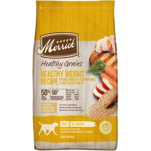 Merrick Healthy Grains Healthy Weight Recipe Dry Dog Food