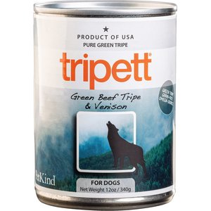 PetKind Tripett Green Beef Tripe & Venison Grain-Free Canned Dog Food