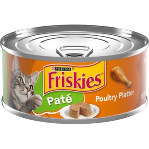 Friskies Classic Pate Poultry Platter Canned Cat Food