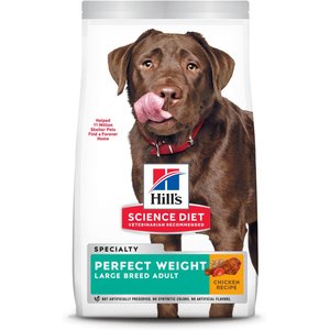 Hill's Science Diet Adult Perfect Weight Large Breed Chicken Dry Dog Food