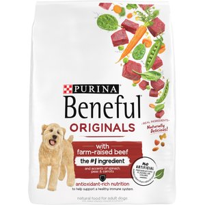Purina Beneful Originals with Farm-Raised Beef withReal Meat Dog Food