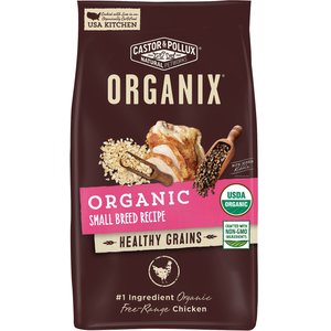 Castor & Pollux Organix Healthy Grains Organic Small Breed Recipe Adult Dry Dog Food