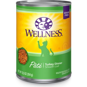 Wellness Complete Health Turkey Formula Grain-Free Natural Canned Cat Food